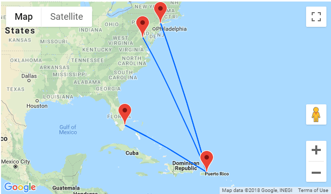 round trip flights to puerto rico from nyc